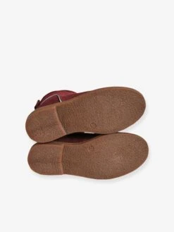 Boots Cuir à Noeud Fille Camel - Vertbaudet 12 Boots Cuir à Noeud Fille Camel - Vertbaudet -Pampero Boutique boots cuir a noeud fille 4