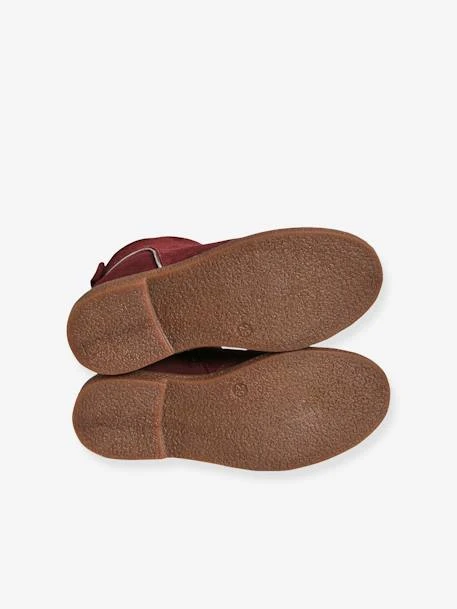 Boots Cuir à Noeud Fille Camel - Vertbaudet 7 Boots Cuir à Noeud Fille Camel - Vertbaudet – Image 5