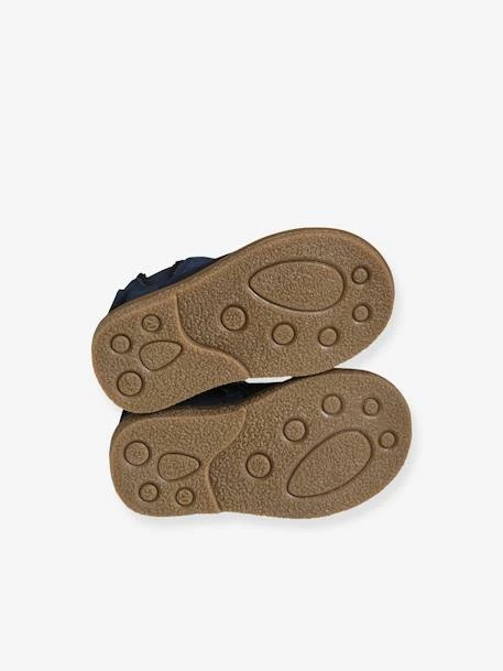 Boots Cuir Bébé Fille élastiqués Bleu Marine - Vertbaudet 7 Boots Cuir Bébé Fille élastiqués Bleu Marine - Vertbaudet – Image 5