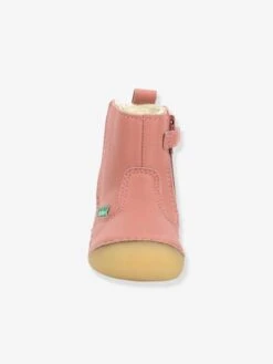 Boots Cuir Bébé Fille Socool Cho KICKERS® 1ers Pas Rose Antique - Kickers -Pampero Boutique boots cuir bebe fille socool cho kickers 1ers pas 5