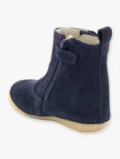 Boots Cuir Bébé Fille Socool KICKERS® 1ers Pas Marine - Kickers -Pampero Boutique boots cuir bebe fille socool kickers 1ers pas 4