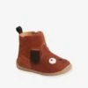 Boots Cuir Bébé Garçon Premiers Pas Marron - Vertbaudet 1 Boots Cuir Bébé Garçon Premiers Pas Marron - Vertbaudet -Pampero Boutique boots cuir bebe garcon premiers pas
