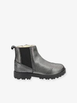 Boots Cuir Fille Groofit KICKERS® Gris - Kickers -Pampero Boutique boots cuir fille groofit kickers 2
