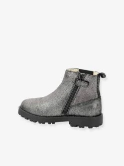 Boots Cuir Fille Groofit KICKERS® Gris - Kickers -Pampero Boutique boots cuir fille groofit kickers 3