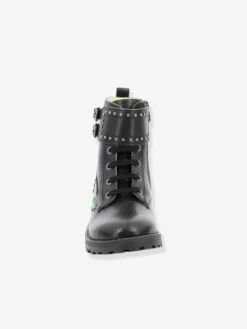 Boots Cuir Fille Groorock KICKERS® Noir - Kickers 13 Boots Cuir Fille Groorock KICKERS® Noir - Kickers -Pampero Boutique boots cuir fille groorock kickers 5