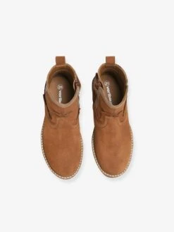Boots Cuir Fille Zippées Marron - Vertbaudet -Pampero Boutique boots cuir fille zippees 5
