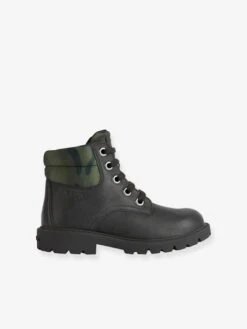 Boots Cuir Garçon Shaylax GEOX® Noir - Geox -Pampero Boutique boots cuir garcon shaylax geox 5