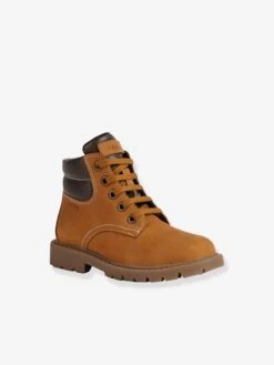 Boots Cuir Garçon Shaylax GEOX® Camel - Geox