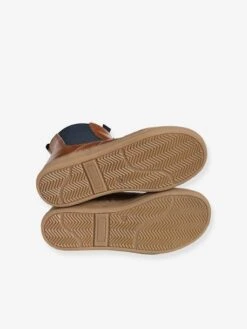 Boots Cuir Garçon Zippés Et élastiqués Marron - Vertbaudet -Pampero Boutique boots cuir garcon zippes et elastiques 4