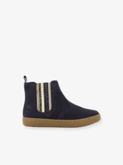 Boots Enfant Play New Shine Velours SHOO POM® Marine - Shoo-Pom -Pampero Boutique boots enfant play new shine velours shoo pom 3