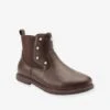 Boots Fantaisie Fille Petit Talon Marron - Vertbaudet -Pampero Boutique boots fantaisie fille petit talon