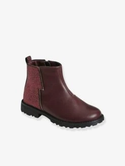 Boots Fantaisie Paillettes Fille Bleu Marine - Vertbaudet -Pampero Boutique boots fantaisie paillettes fille 5