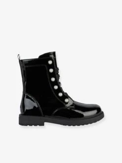 Boots Fille Eclair GEOX® Noir Fonce Uni - Geox
