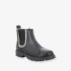 Boots Fille Grooky KICKERS® Noir Argent - Kickers