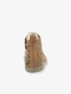 Boots Fille Vermillon KICKERS® Camel Zèbre - Kickers -Pampero Boutique boots fille vermillon kickers 10