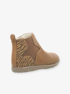 Boots Fille Vermillon KICKERS® Camel Zèbre - Kickers -Pampero Boutique boots fille vermillon kickers 9