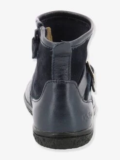 Boots Fille Viktor KICKERS® Marine Métallisé - Kickers -Pampero Boutique boots fille viktor kickers 3