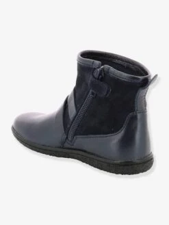 Boots Fille Viktor KICKERS® Marine Métallisé - Kickers -Pampero Boutique boots fille viktor kickers 4