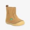 Boots Fourrées Cuir Bébé Garçon Socool Cho KICKERS® 1ers Pas Camel - Kickers -Pampero Boutique boots fourrees cuir bebe garcon socool cho kickers 1ers pas