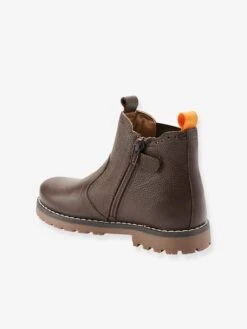 Boots Fourrés En Cuir Garçon Collection Maternelle Marron - Vertbaudet 10 Boots Fourrés En Cuir Garçon Collection Maternelle Marron - Vertbaudet -Pampero Boutique boots fourres en cuir garcon collection maternelle 2
