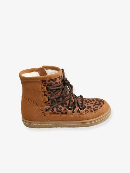 Boots Fourrés Fille Camel - Vertbaudet 8 Boots Fourrés Fille Camel - Vertbaudet – Image 6