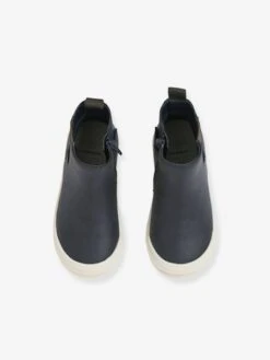 Boots Garçon Zippées Et élastiquées Collection Maternelle Marine - Vertbaudet -Pampero Boutique boots garcon zippees et elastiquees collection maternelle 3