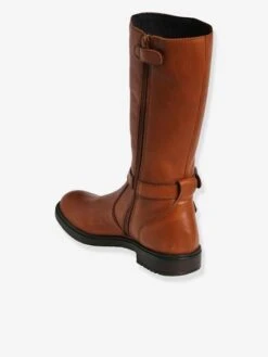 Bottes Cavalières En Cuir Fille Camel - Vertbaudet -Pampero Boutique bottes cavalieres en cuir fille 2