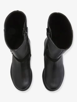 Bottes Cavalières Fille En Cuir Noir - Vertbaudet -Pampero Boutique bottes cavalieres fille en cuir 4