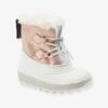 Bottes De Neige Fille Rose Pâle - Vertbaudet -Pampero Boutique bottes de neige fille