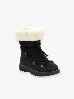 Bottes De Neige Fourrées Enfant Kickneosnow KICKERS® Noir - Kickers