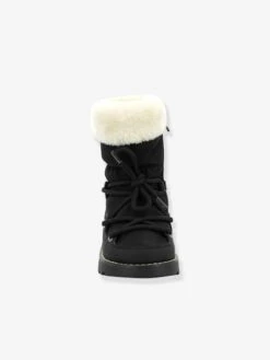 Bottes De Neige Fourrées Enfant Kickneosnow KICKERS® Noir - Kickers -Pampero Boutique bottes de neige fourrees enfant kickneosnow kickers 5