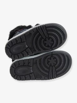 Bottes De Neige Garçon à Lacets Noir Imprime - Vertbaudet -Pampero Boutique bottes de neige garcon a lacets 4