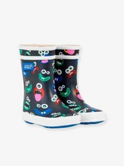 Bottes De Pluie Bébé Baby Flac Play AIGLE® Encre - Aigle