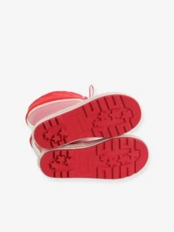 Bottes De Pluie Col Matelassé Rouge - Vertbaudet -Pampero Boutique bottes de pluie col matelasse 4