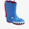 Bottes De Pluie Dinosaure Garçon Collection Maternelle Bleu - Vertbaudet