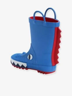 Bottes De Pluie Dinosaure Garçon Collection Maternelle Bleu - Vertbaudet -Pampero Boutique bottes de pluie dinosaure garcon collection maternelle 2