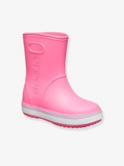 Bottes De Pluie Enfant Crocband Rain Boot K CROCS(TM) Pink Lemonade / Lavender - Crocs