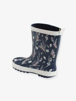 Bottes De Pluie Fille En Caoutchouc Bleu Marine - Vertbaudet -Pampero Boutique bottes de pluie fille en caoutchouc 3