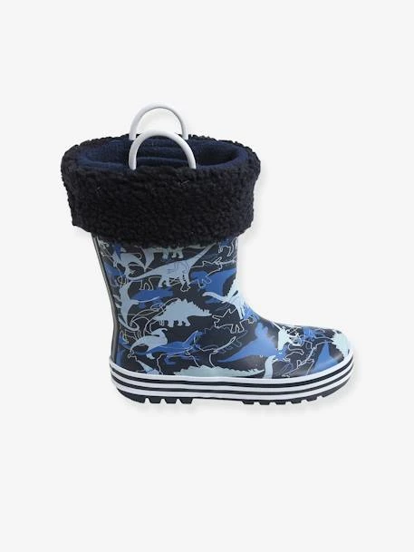 Bottes De Pluie Garçon Dinosaure En Caoutchouc Marine Dino - Vertbaudet 5 Bottes De Pluie Garçon Dinosaure En Caoutchouc Marine Dino - Vertbaudet – Image 3