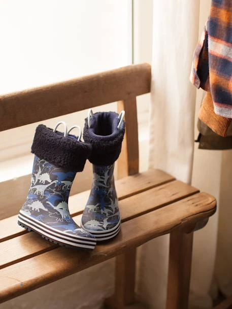 Bottes De Pluie Garçon Dinosaure En Caoutchouc Marine Dino - Vertbaudet 3 Bottes De Pluie Garçon Dinosaure En Caoutchouc Marine Dino - Vertbaudet
