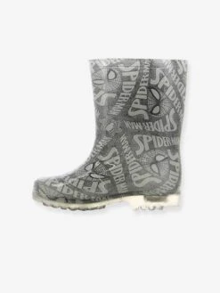 Bottes De Pluie Semelle Lumineuse Spiderman® Gris Clair Imprime - Spiderman 9 Bottes De Pluie Semelle Lumineuse Spiderman® Gris Clair Imprime - Spiderman -Pampero Boutique bottes de pluie semelle lumineuse spiderman 2