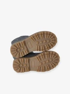 Bottes En Cuir Fille Collection Maternelle Gris Imprimé Fleurs - Vertbaudet -Pampero Boutique bottes en cuir fille collection maternelle 4