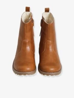 Bottes Fantaisie Fourrées Fille Marron - Vertbaudet -Pampero Boutique bottes fantaisie fourrees fille 3