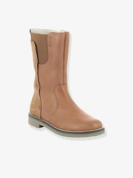 Bottes Fille Ny Kraft KICKERS® Camel Fantaisie - Kickers 3 Bottes Fille Ny Kraft KICKERS® Camel Fantaisie - Kickers