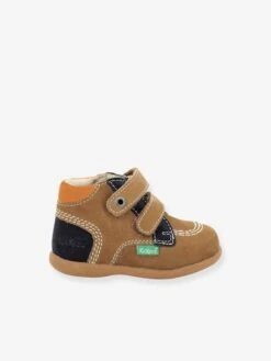 Bottillons Bébé Babyscratch KICKERS® 1ers Pas Caramel - Kickers
