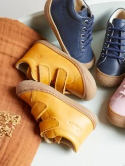 Bottillons Bébé Cocoon Velcro NATURINO® 1ers Pas Cognac - Naturino