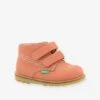 Bottillons Cuir Bébé Fille Nonomatic KICKERS® Rose Antique - Kickers 1 Bottillons Cuir Bébé Fille Nonomatic KICKERS® Rose Antique - Kickers -Pampero Boutique bottillons cuir bebe fille nonomatic kickers