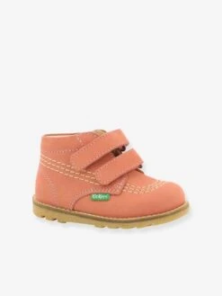 Bottillons Cuir Bébé Fille Nonomatic KICKERS® Rose Antique - Kickers
