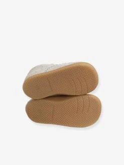 Bottillons Cuir Bébé Fille Premiers Pas Beige Imprimé Doré - Vertbaudet -Pampero Boutique bottillons cuir bebe fille premiers pas 10
