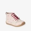 Bottillons Cuir Bébé Fille Premiers Pas Rose Imprimé Cerises - Vertbaudet -Pampero Boutique bottillons cuir bebe fille premiers pas 11
